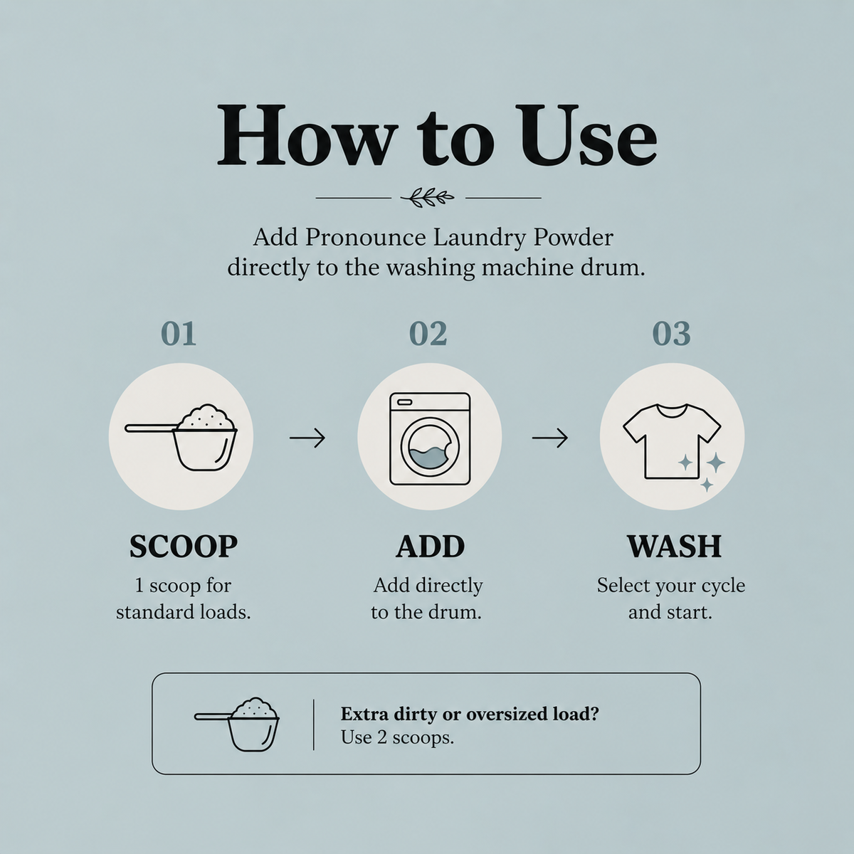 Natural Laundry Detergent Powder
