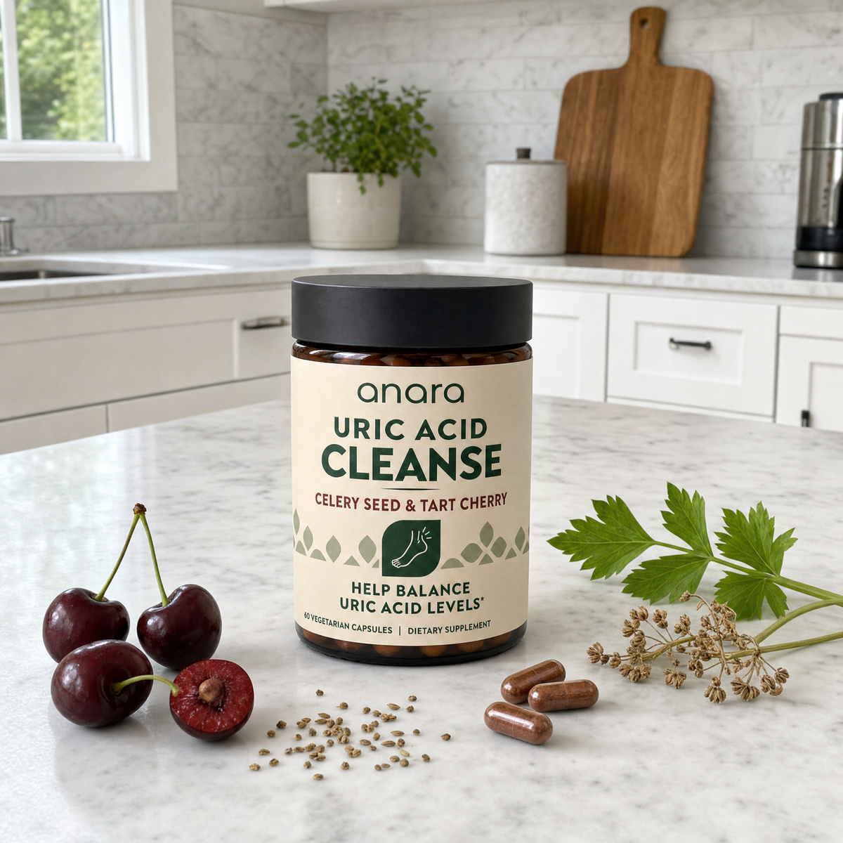 Uric Acid Cleanse jar